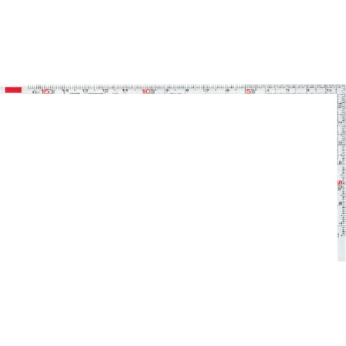 トラスコ中山 タジマ 等厚曲尺 同目尺5寸(ご注文単位1本)【直送品】