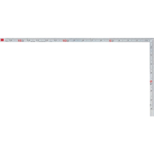 トラスコ中山 タジマ 等厚曲尺 同目尺6寸(ご注文単位1本)【直送品】