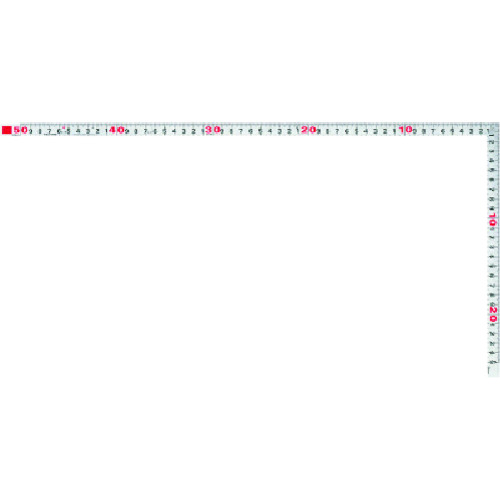 トラスコ中山 タジマ 等厚曲尺 特目50cm(ご注文単位1本)【直送品】