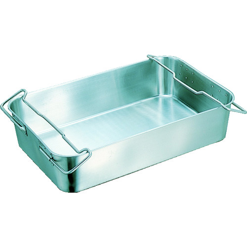 トラスコ中山 スギコ 18ー8給食バット 運搬型 600×380×140(ご注文単位1枚)【直送品】