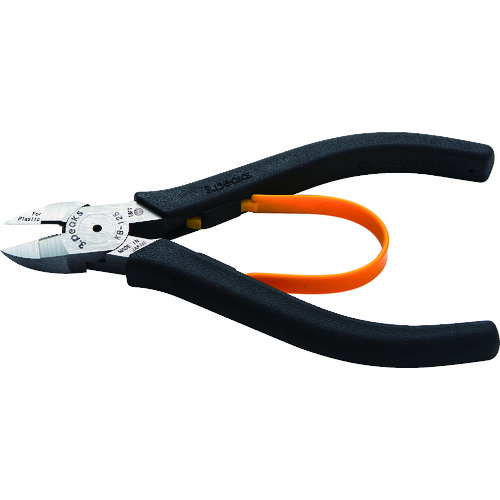 >トラスコ中山 スリーピークス 結束バンド2WAYニッパ 125mm(ご注文単位1個)【直送品】