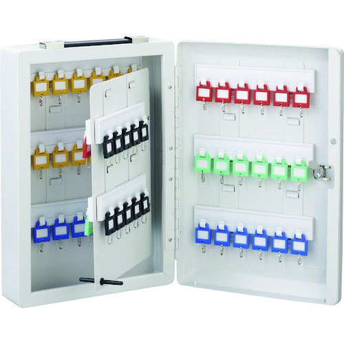 トラスコ中山 光 キーボックス ホルダ数60個(ご注文単位1個)【直送品】