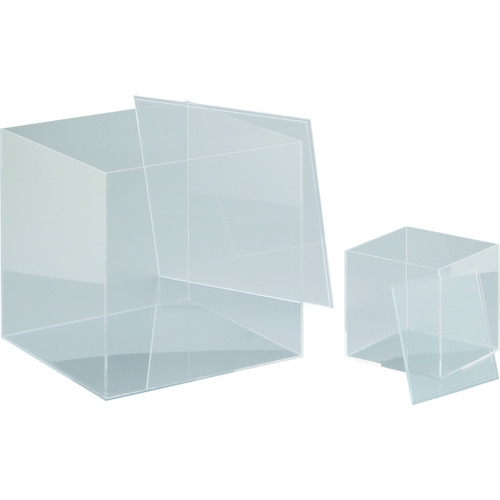 トラスコ中山 光 アクリルBOX 300mm(ご注文単位1個)【直送品】