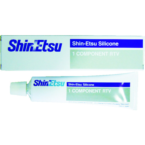 トラスコ中山 信越 シーリング 低分子シロキサン低減タイプ 中粘度 100g 透明(ご注文単位1本)【直送品】