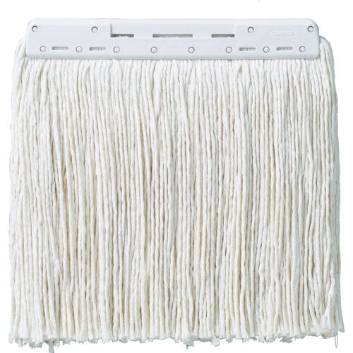 トラスコ中山 TRUSCO モップ K-E8-260 白(ご注文単位1個)【直送品】