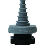 トラスコ中山 icotek ケーブルエントリーグロメット3-12mm（ご注文単位1個）【直送品】