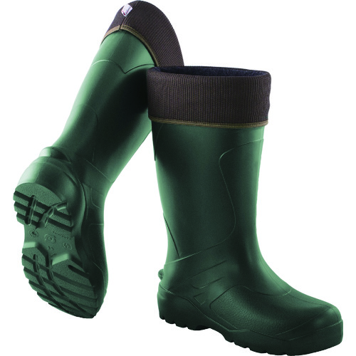 トラスコ中山 Camminare EVA防寒長靴 Explorer 25.0 グリーン(ご注文単位1足)【直送品】