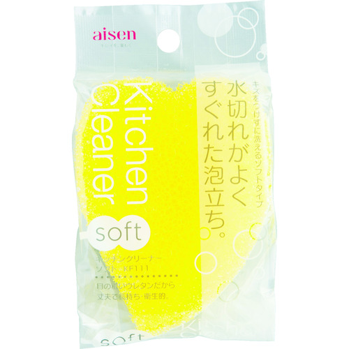 トラスコ中山 aisen キッチンクリーナーソフト Y（ご注文単位1個）【直送品】