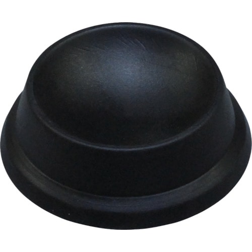 トラスコ中山 光 キャストップ 30mm双輪キャスター用 黒 (4個入)（ご注文単位1パック）【直送品】