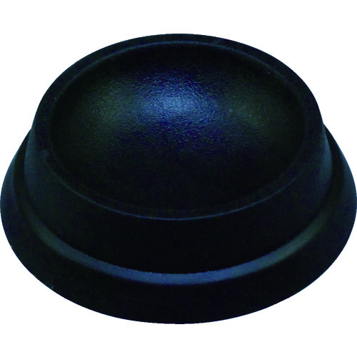 トラスコ中山 光 キャストップ 40mm双輪キャスター用 黒 (4個入)（ご注文単位1パック）【直送品】