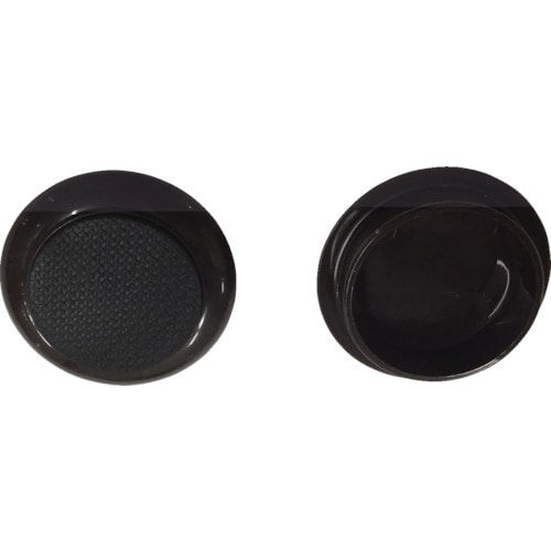 トラスコ中山 光 すべり止め付 平置きキャップ 内径45mm(ご注文単位1パック)【直送品】