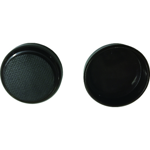 トラスコ中山 光 すべり止め付 平置きキャップ 内径60mm(ご注文単位1パック)【直送品】