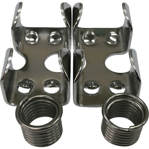 トラスコ中山 ユタカメイク 金具 ロープキャッチャーSUS 9φ用 (ステンレス)(ご注文単位1袋)【直送品】