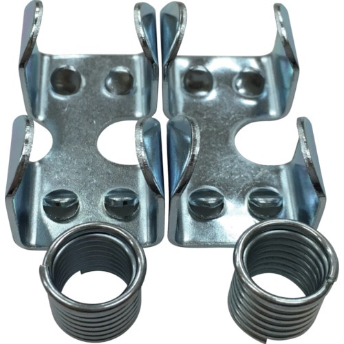 トラスコ中山 ユタカメイク 金具 ロープキャッチャー鉄 9φ用(ご注文単位1袋)【直送品】