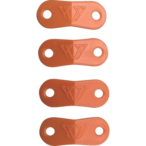 トラスコ中山 ユタカメイク ロープスライダー 3~4.5mm用(ご注文単位1袋)【直送品】