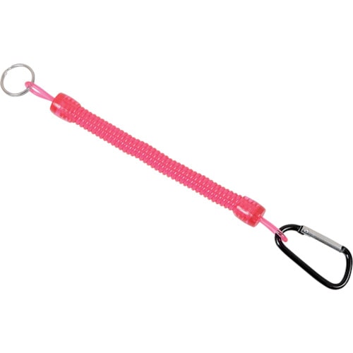 トラスコ中山 KAHARA 安全ロープ KJランヤード ピンク(ご注文単位1個)【直送品】