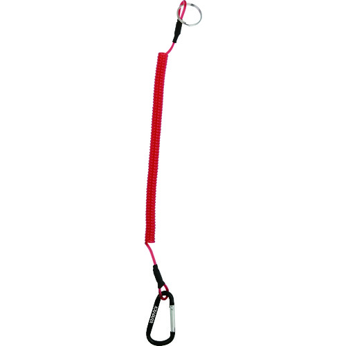 トラスコ中山 KAHARA 安全ロープ KJストロングランヤード レッド(ご注文単位1本)【直送品】