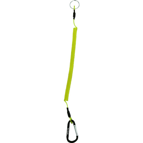 トラスコ中山 KAHARA 安全ロープ KJストロングランヤード イエロー(ご注文単位1本)【直送品】