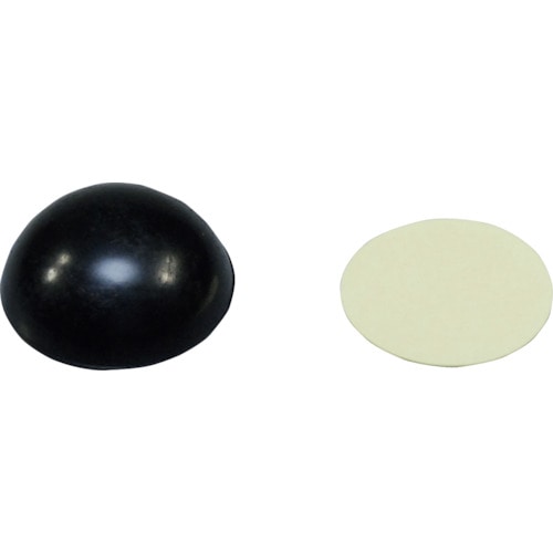 トラスコ中山 光 防振のすぐれもの ブチルゴム粘着入り30丸×12mm(ご注文単位1パック)【直送品】