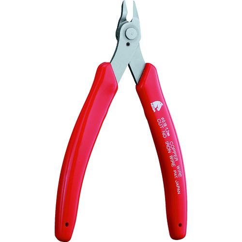 トラスコ中山 KEIBA ニッパ ケイバ・ミニ ナロータイプ(ステンレス製) 125(ご注文単位1個)【直送品】