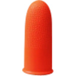 トラスコ中山 プラス 35958)指サックS KM-301K オレンジ 10個入(ご注文単位1パック)【直送品】