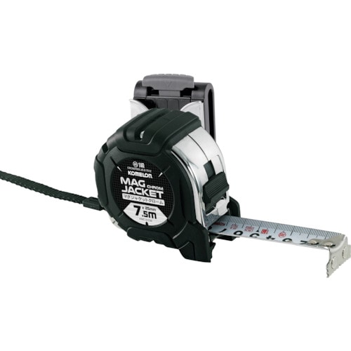 トラスコ中山 KOMELON マグジャケットクロムホルダー付き 7.5M 爪巾25M(ご注文単位1個)【直送品】