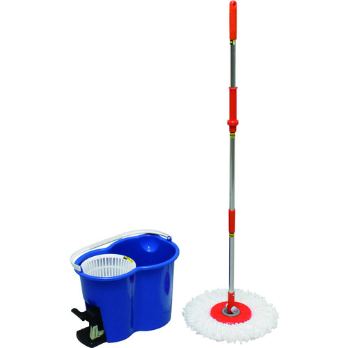 トラスコ中山 IRIS 528267 回転モップ KMO-450 BL(ご注文単位1セット)【直送品】