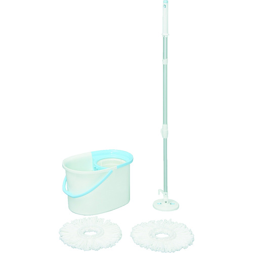 トラスコ中山 IRIS 250117 回転モップ 手回しタイプ KMT-420(ご注文単位1セット)【直送品】