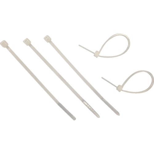 トラスコ中山 ユタカメイク 結束タイ ケーブルタイ 80mm 30入（ご注文単位1袋）【直送品】