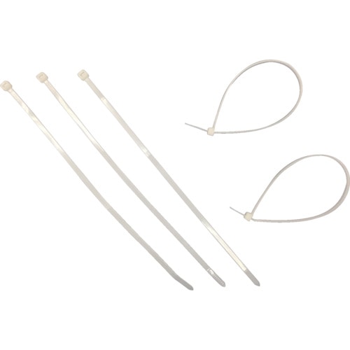 トラスコ中山 ユタカメイク 結束タイ ケーブルタイ 280mm 5入（ご注文単位1袋）【直送品】