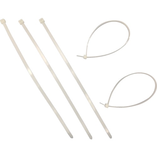 トラスコ中山 ユタカメイク 結束タイ ケーブルタイ 380mm 5入（ご注文単位1袋）【直送品】