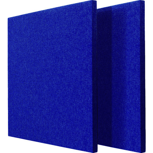 トラスコ中山 TRUSCO 吸音パネル マグネット付 45cmX45cm 厚み20mm ネイビー(ご注文単位1枚)【直送品】