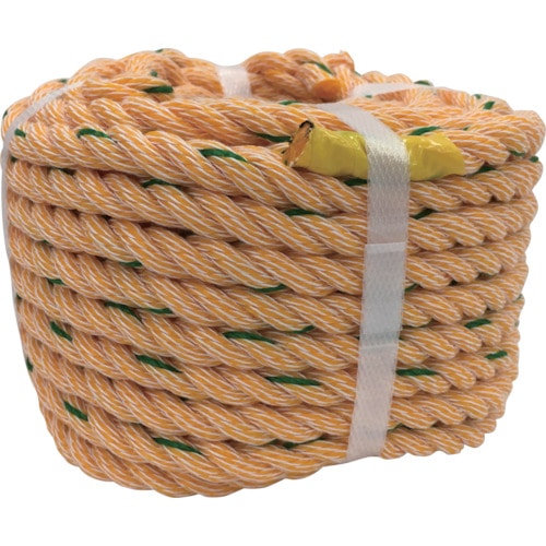 トラスコ中山 ユタカメイク ロープ KPロープ万能パック 12φ×20m(ご注文単位1巻)【直送品】