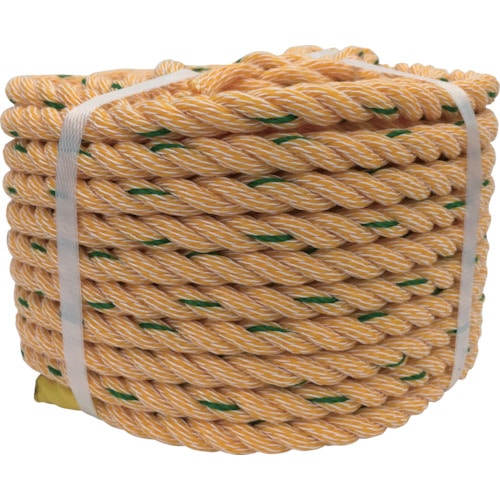 トラスコ中山 ユタカメイク ロープ KPロープ万能パック 12φ×30m(ご注文単位1巻)【直送品】