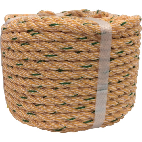 トラスコ中山 ユタカメイク ロープ KPロープ万能パック 9φ×30m(ご注文単位1巻)【直送品】