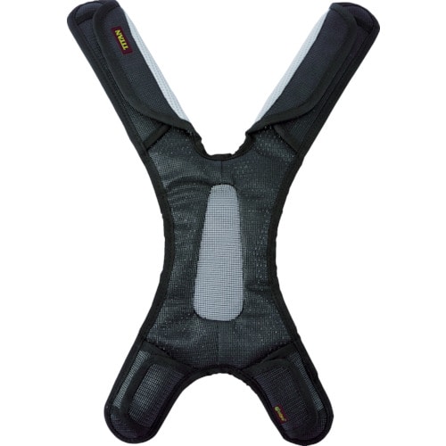 トラスコ中山 タイタン ハーネスKESEL用パッド KPB 背中パッド(X型用)（ご注文単位1個）【直送品】
