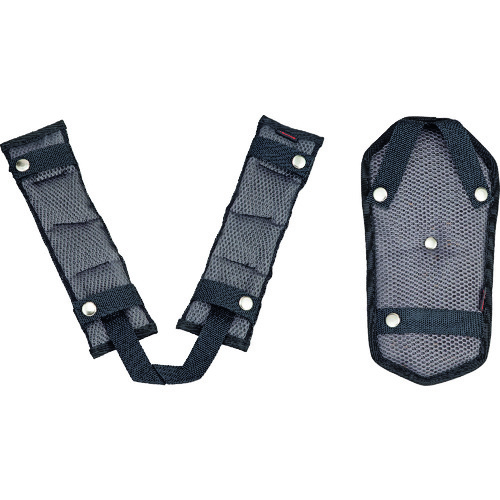 トラスコ中山 タジマ 肩パットCKR 背中パット付 フリーサイズ(ご注文単位1組)【直送品】