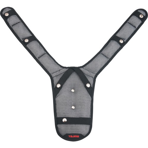 トラスコ中山 タジマ 超消臭軽涼DEO 肩パットCKRD 背中Y型フリーサイズ(ご注文単位1個)【直送品】