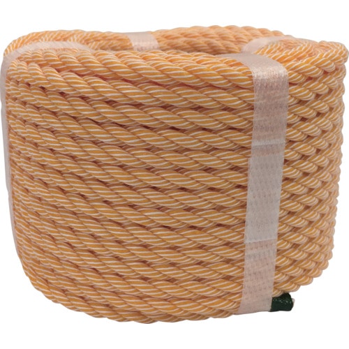 トラスコ中山 ユタカメイク ロープ KPロープ万能パック 6φ×20m (1巻=1PK)(ご注文単位1巻)【直送品】