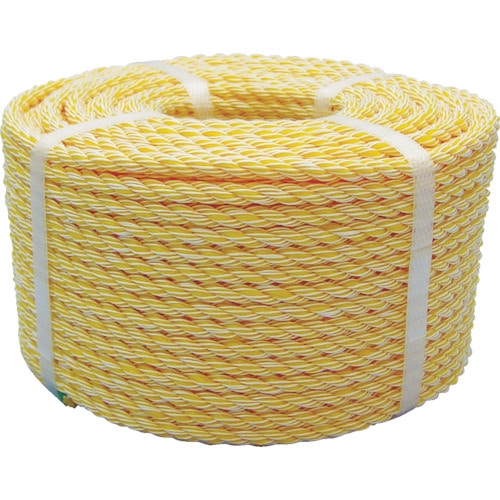 トラスコ中山 ユタカメイク ロープ KPロープ万能パック 6φ×50m (1巻=1PK)(ご注文単位1巻)【直送品】