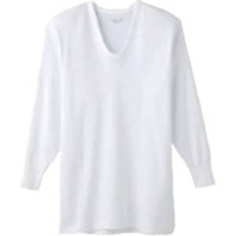 トラスコ中山 グンゼ 快適工房 長袖U首　455-9017（ご注文単位1枚）【直送品】