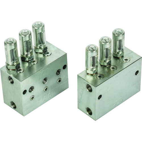 トラスコ中山 KWK 潤滑装置 デュアルライン用分配弁 160-9518(ご注文単位1台)【直送品】