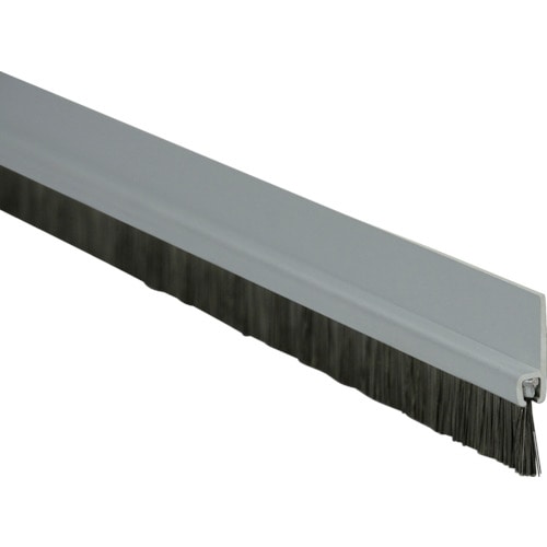 トラスコ中山 光 ストップすきま風 ブラシタイプ KSAS-936 シルバー(ご注文単位1本)【直送品】