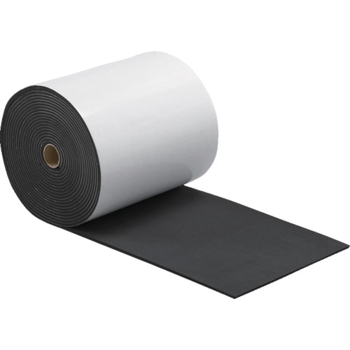 トラスコ中山 光 スポンジドラム巻 粘着付 厚5mmX幅300mmX長9M(ご注文単位1巻)【直送品】