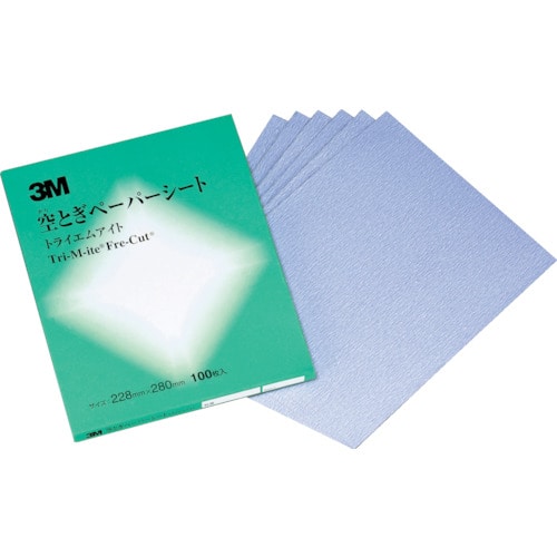 トラスコ中山 3M 空研ぎペーパーシート 426U #120 228X280mm(ご注文単位100枚)【直送品】