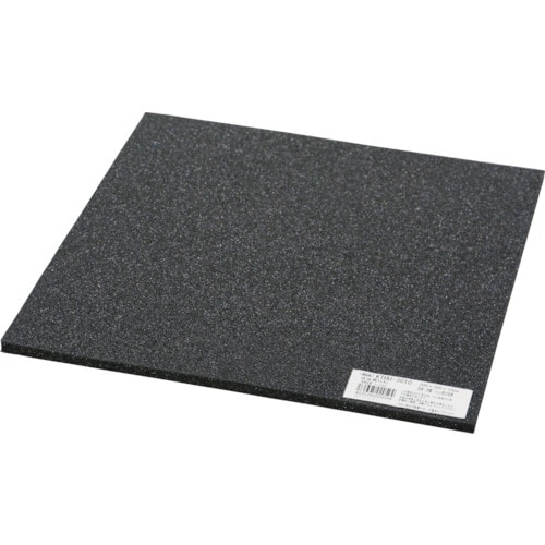 トラスコ中山 光 低反発ウレタンクッション 300mmX300mm 10t 黒(ご注文単位1枚)【直送品】