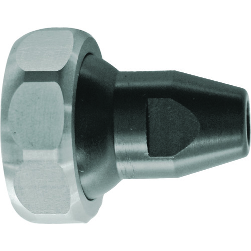 トラスコ中山 ヒルトライン 樹脂製 丸ノズル φ6.5(アジャストナット入り)(ご注文単位1個)【直送品】