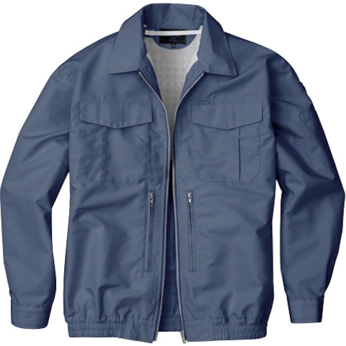 トラスコ中山 空調服 スペーサー一体型空調服 ネイビー 4L(ご注文単位1着)【直送品】