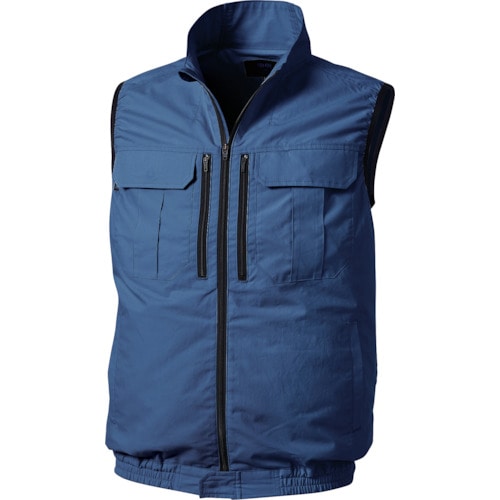 トラスコ中山 空調服 空調服 ベスト ダークブルー 5L 551-8592(ご注文単位1着)【直送品】
