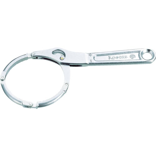 トラスコ中山 スリーピークス オイルフィルターレンチ カ-トリッジレンチ(Φ75~95)(ご注文単位1個)【直送品】